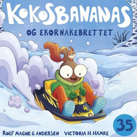 Kokosbananas og ekornakebrettet