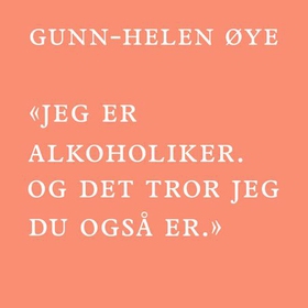 «Jeg er alkoholiker. Og det tror jeg du også er.»