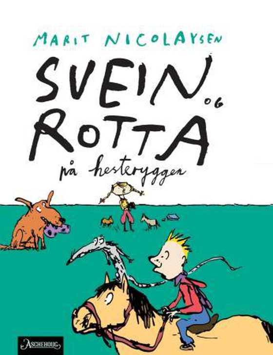 Svein og rotta på hesteryggen