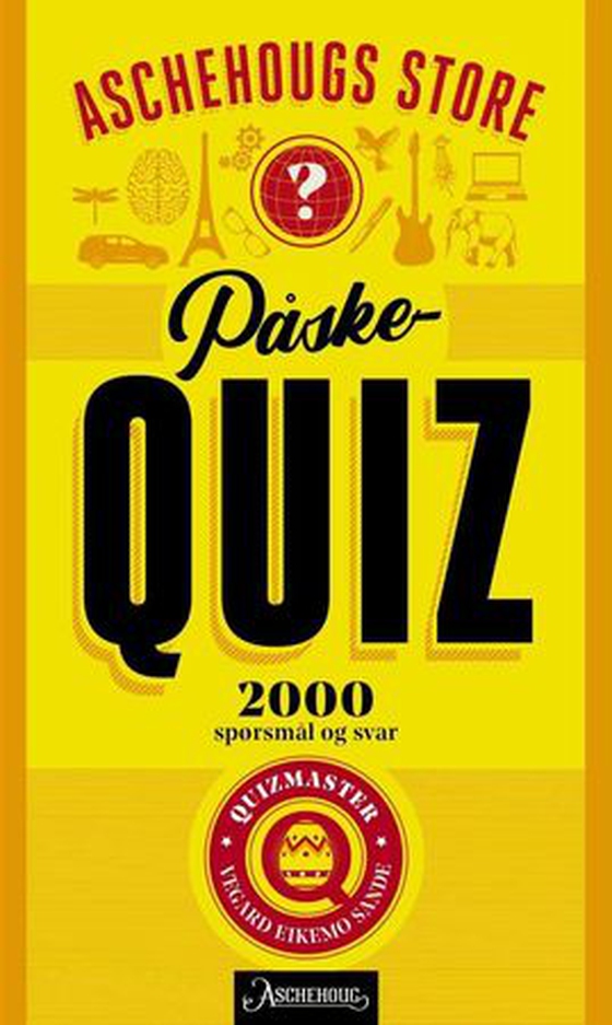 Aschehougs store påskequiz