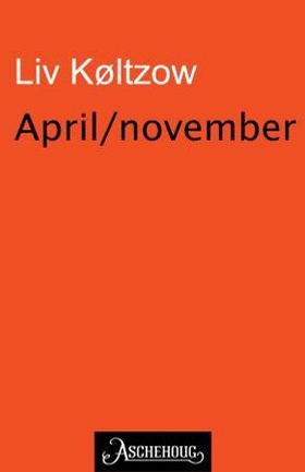 April/November (ebok) av Liv Køltzow