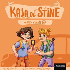 Kaja og Stine og den svarte lua (lydbok) av Line Baugstø