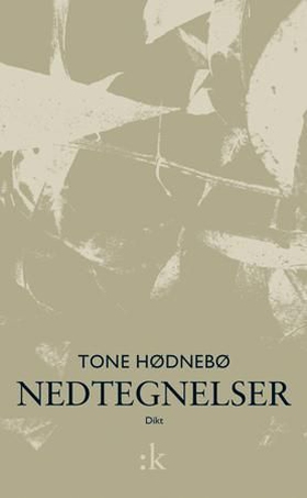Nedtegnelser (ebok) av Tone Hødnebø