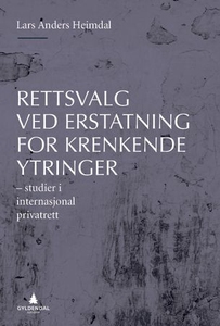 Rettsvalg ved erstatning for krenkende ytring