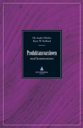 Produktansvarsloven - med kommentarer (ebok) av Ole André Oftebro