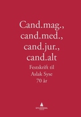 Cand.mag., cand.med., cand.jur., cand.alt