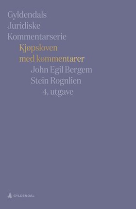 Kjøpsloven med kommentarer (ebok) av John Egil Bergem