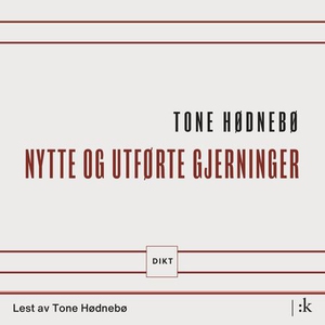 Nytte og utførte gjerninger (lydbok) av Tone