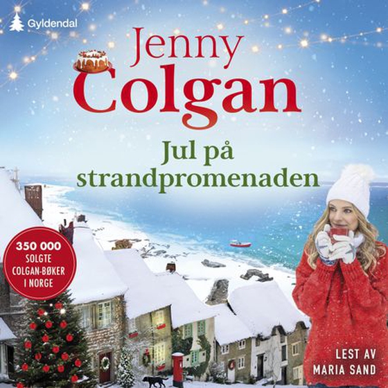 Jul på strandpromenaden