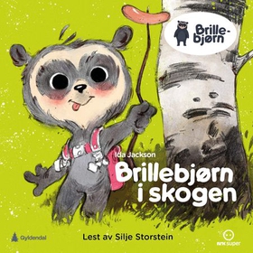 Brillebjørn i skogen