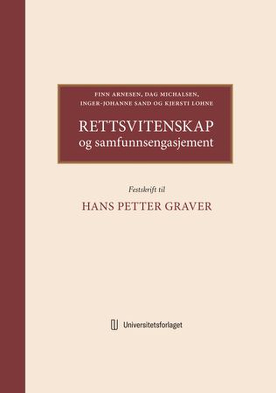 Rettsvitenskap og samfunnsengasjement