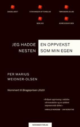 Jeg hadde en oppvekst nesten som min egen - roman (ebok) av Per Marius Weidner-Olsen