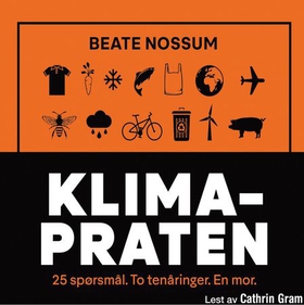 Klimapraten - 25 spørsmål. To tenåringer. En mor (lydbok) av Beate Nossum