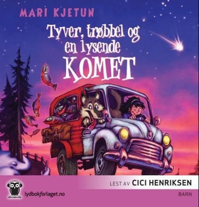 Tyver, trøbbel og en lysende komet (lydbok) av Mari Kjetun
