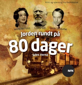 Jorden rundt på 80 dager (lydbok) av Jules Ve