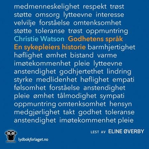 Godhetens språk (lydbok) av Christie Watson