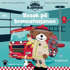 Besøk på brannstasjonen (lydbok) av Rikard B.