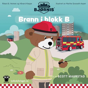 Brann i blokk B (lydbok) av Rikard B. Heimen,