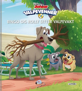 Bingo og Rolly sitter valpevakt