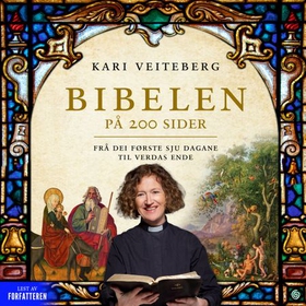 Bibelen på 200 sider - frå dei første sju dagane til verdas ende (lydbok) av Kari Veiteberg