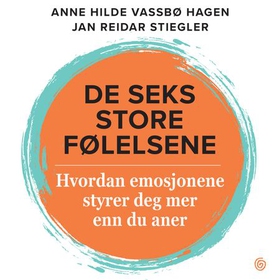 De seks store følelsene - hvordan emosjonene styrer deg mer enn du aner (lydbok) av Anne Hilde Vassbø Hagen