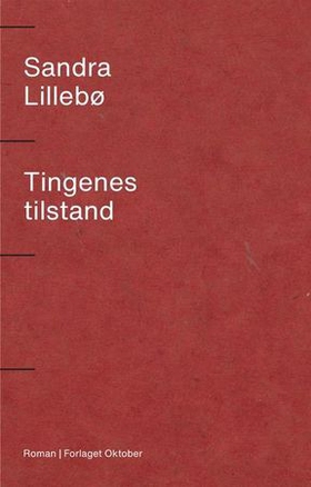 Tingenes tilstand - roman (ebok) av Sandra Lillebø