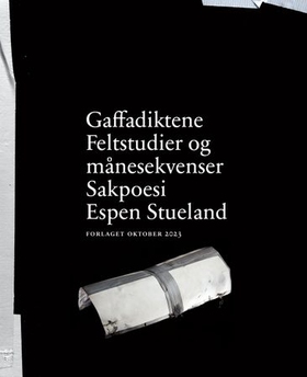 Gaffadiktene - feltstudier og månesekvenser - sakpoesi (ebok) av Espen Stueland