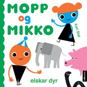Mopp og Mikko elskar dyr (interaktiv bok) av