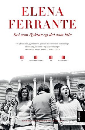Dei som flyktar og dei som blir - mellomår - roman (ebok) av Elena Ferrante