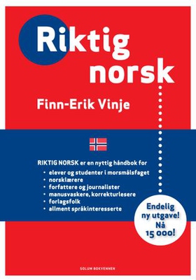 Riktig norsk (ebok) av Finn-Erik Vinje