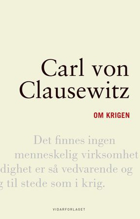 Om krigen (ebok) av Carl von Clausewitz
