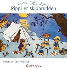 Pippi er skipbrudden (lydbok) av Astrid Lindgren