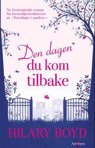Den dagen du kom tilbake (ebok) av Hilary Boy