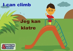 Jeg kan klatre = I can climb