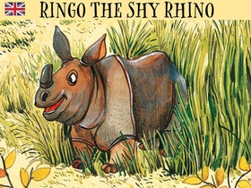 Ringo the shy rhino