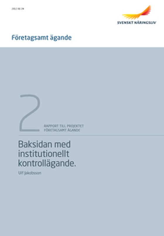 Baksidan med institutionellt kontrollägande