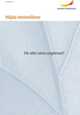 Höjda minimilöner (e-bok) av Svenskt Näringsliv