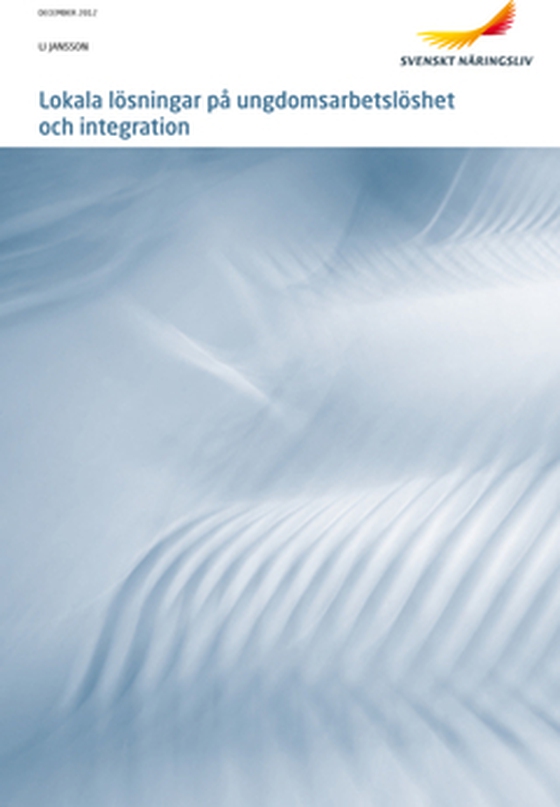 Lokala lösningar på ungdomsarbetslöshet och integration