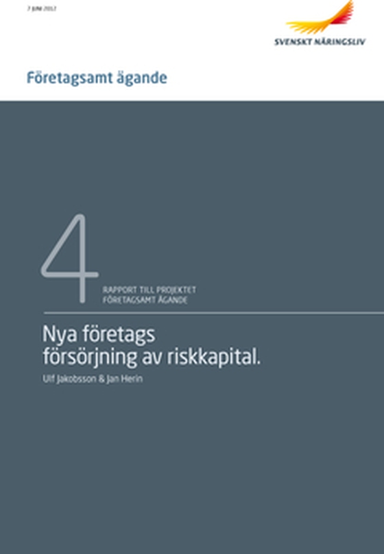 Nya företags försörjning av riskkapital