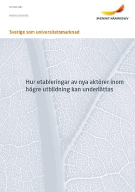 Sverige som universitetsmarknad (e-bok) av  Kra