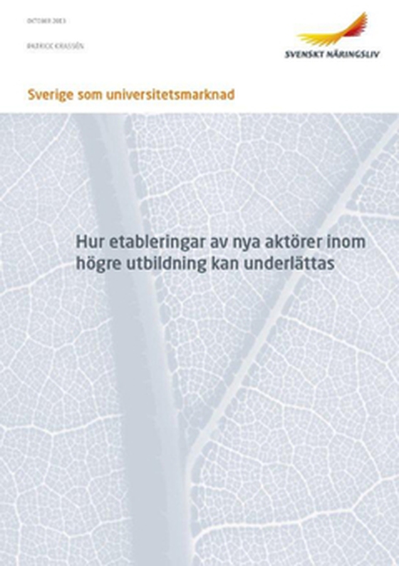 Sverige som universitetsmarknad