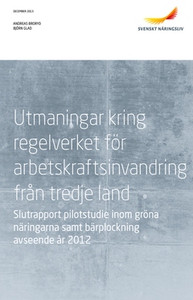 Utmaningar kring regelverket för arbetskraftsin