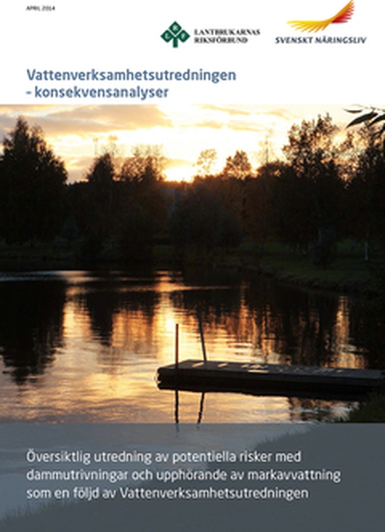 Vattenverksamhetsutredningen - konsekvensanalyser