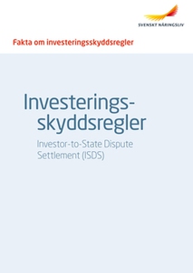 Fakta om investeringsskyddsregler ISDS (e-bok)