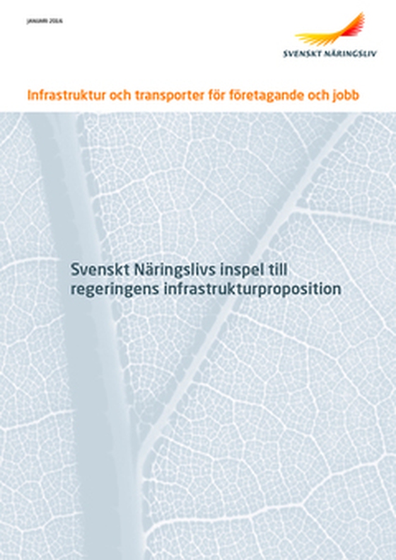 Infrastruktur och transporter för företagande och jobb