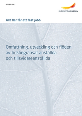 Allt fler får ett fast jobb (e-bok) av Svenskt 