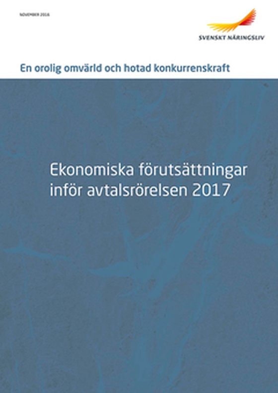 En orolig omvärld och hotad konkurrenskraft