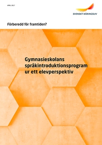 Förberedd för framtiden? Gymnasieskolans språki