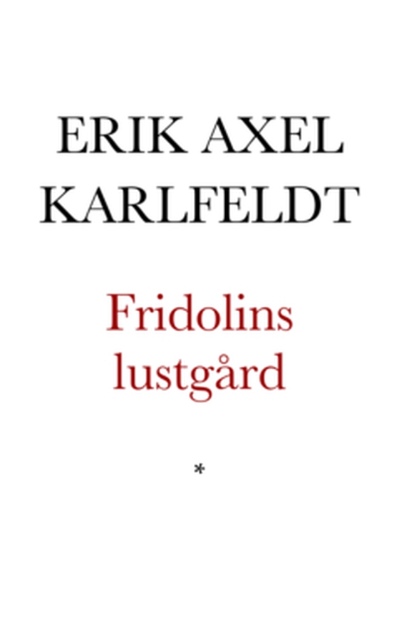 Fridolins lustgård och Dalmålningar på rim