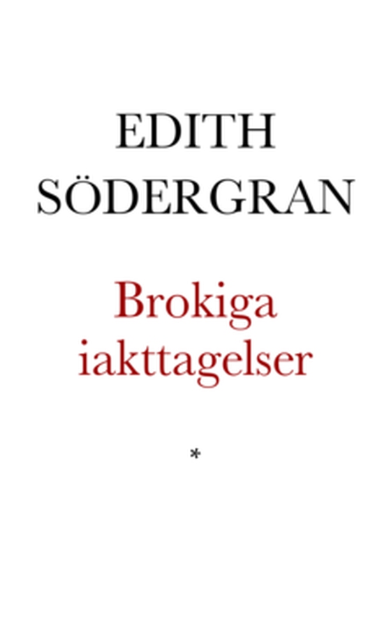 Brokiga iakttagelser